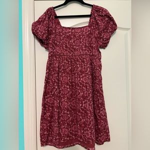 American eagle puff sleeve dress